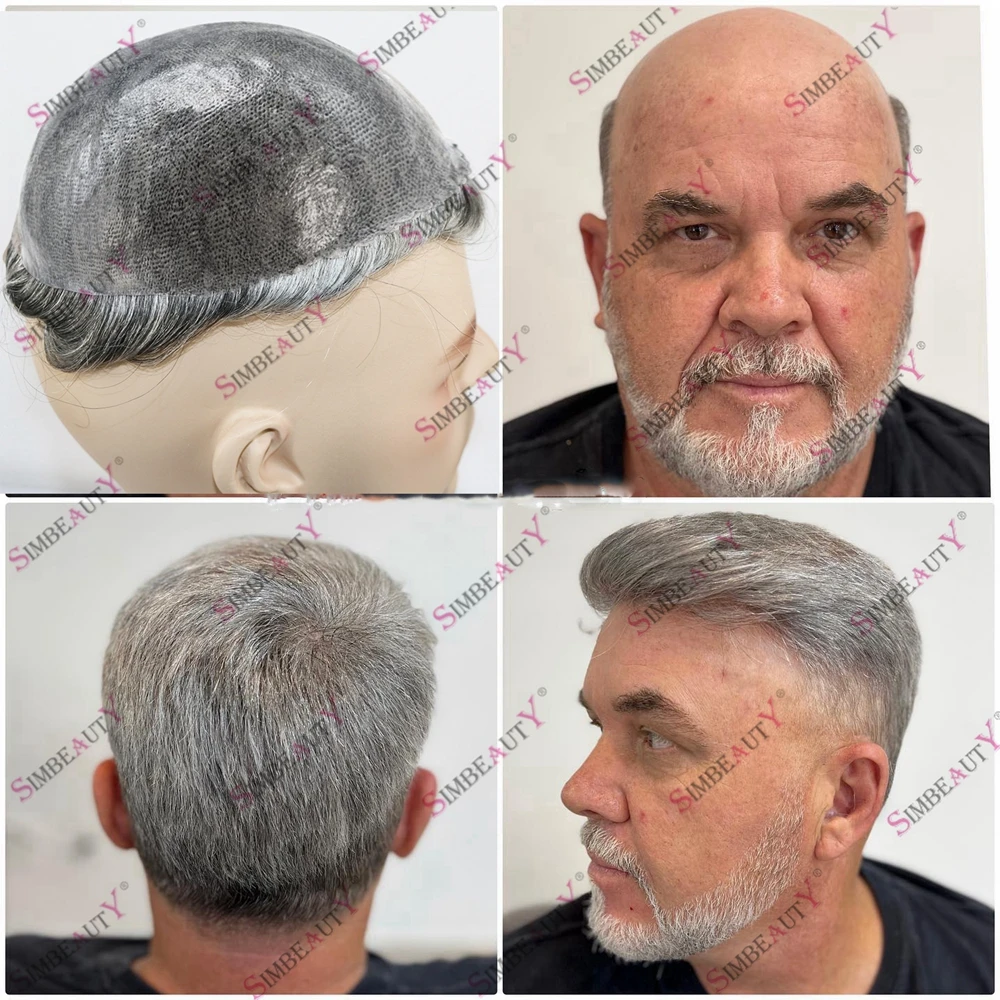 Натуральные мужские парики simbeauty ЛК2024110803