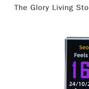 HUXUAN GIFTV Crystal Cube Настольные часы