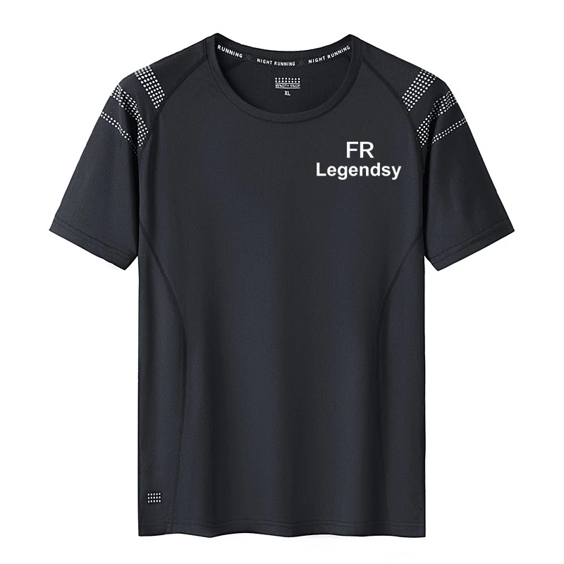 

2022 Summer Quick Dry Bicycle T-shirts Men Solid Color Breathable Short Sleeve Sport Tops Mountain Bike Hiking Cycling Jersey