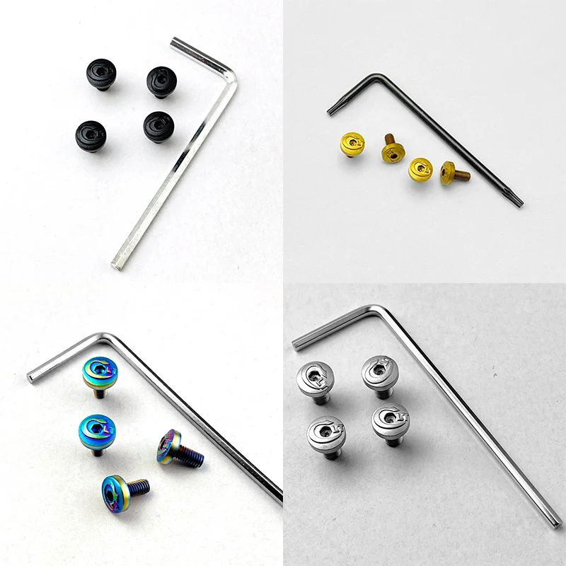 

1 Set Custom Made Grip Handle Screws with T8 Torx Keys Wrench for Kublai khan P4 1911 Models DIY Making Repair Accessories Parts
