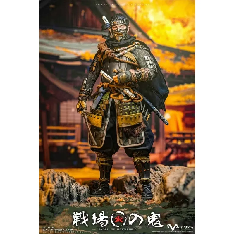 In Stock Original Genuine VTS TOYS Vm036 GHOST OF BATTLEFIELD 1/6 Authentic Action Animation Character Model Toy Holiday Gifts