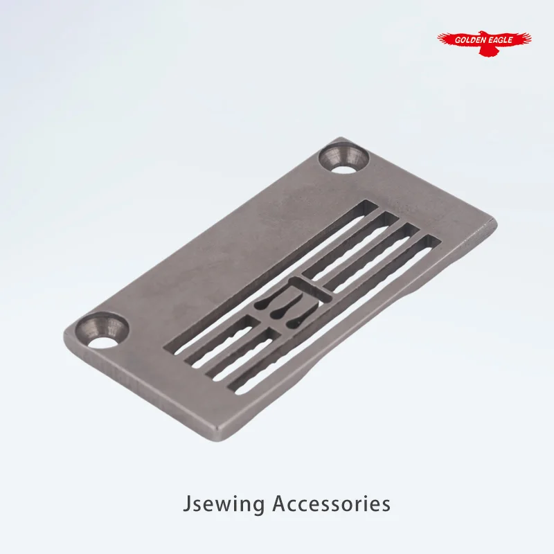 Фото Игольная пластина 94801 для швейных машин Yamato DW1350, DW1500, VF2500, VC2700 (запчасть для оверлоков) 3X5.6 №2