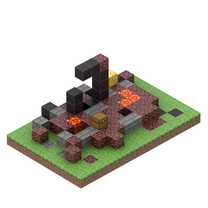 Премиум My World DIY Магнитный сборный куб Строительный строительный блок Игрушки