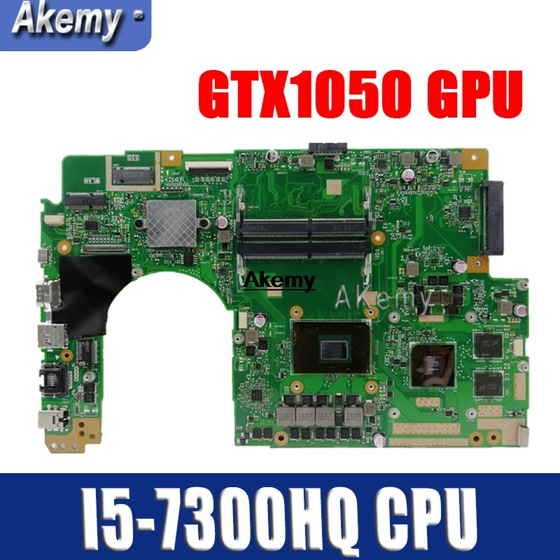 

For Asus X580VN X580VD X580V Mainboard laptop Motherboard W/ I5-7300HQ CPU GTX1050 GPU