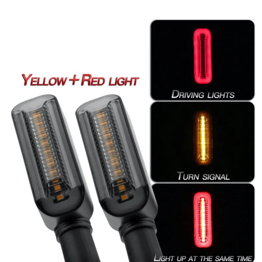 12v Turn Signal Lights Accessories Indicators LED Lamps Motorcycle Bike