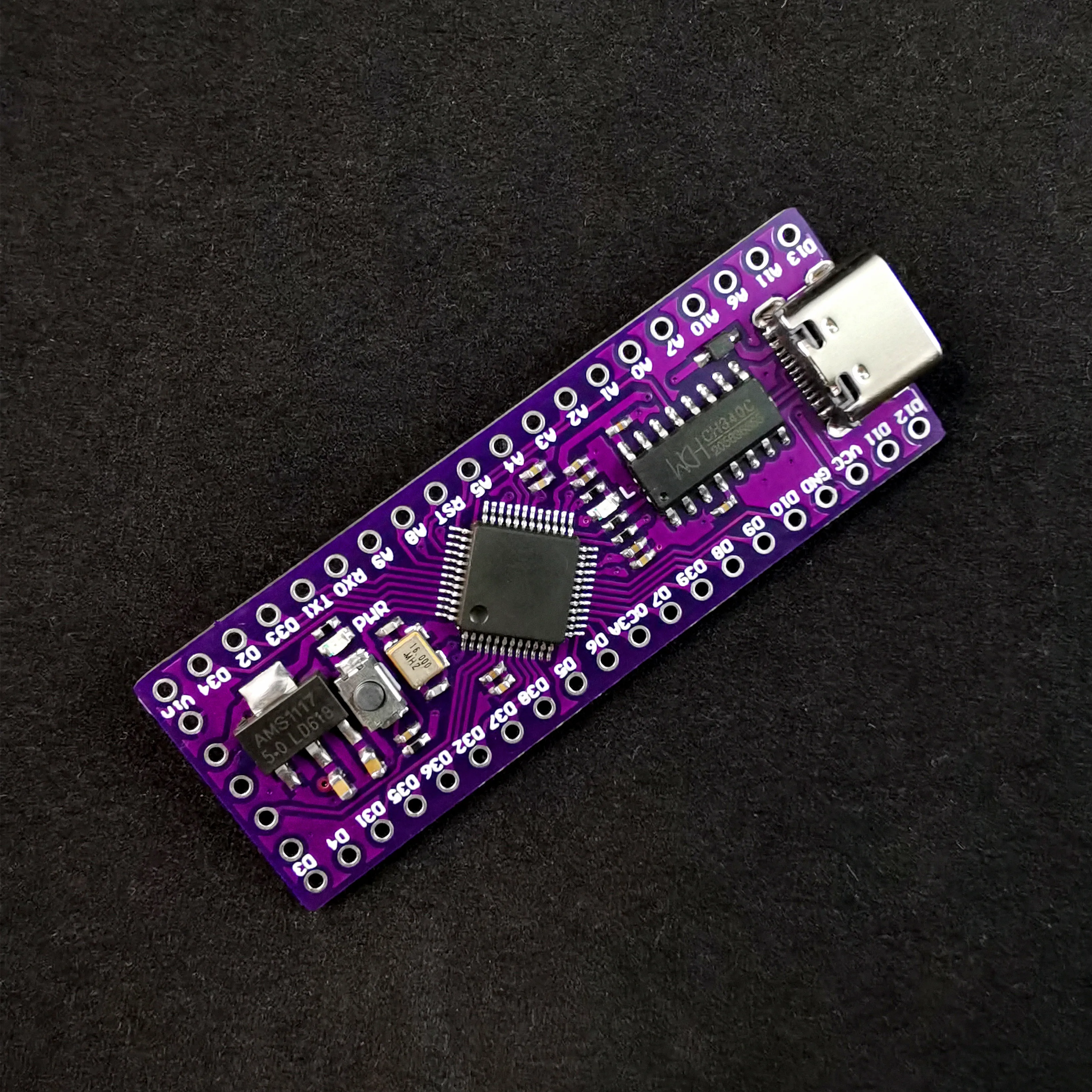 LGT8F328P LQFP48 MiniEVB заменяет Nano V3.0 ATMeag328P/Maple Mini/STM32duino CH340C SOP16 USB-драйвер [Фабрика]