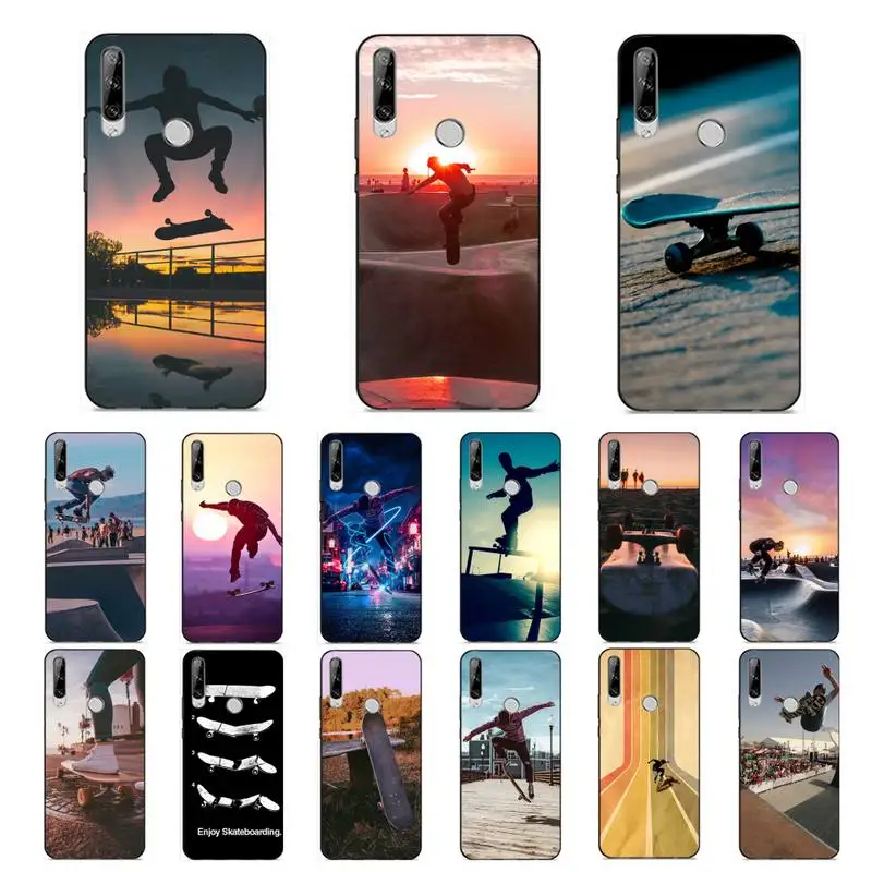 

Sport skate board Phone Case For Huawei Y9 6 7 5 Prime Enjoy 7s 7 8 plus 7a 9e 9plus 8E Lite Psmart Shell