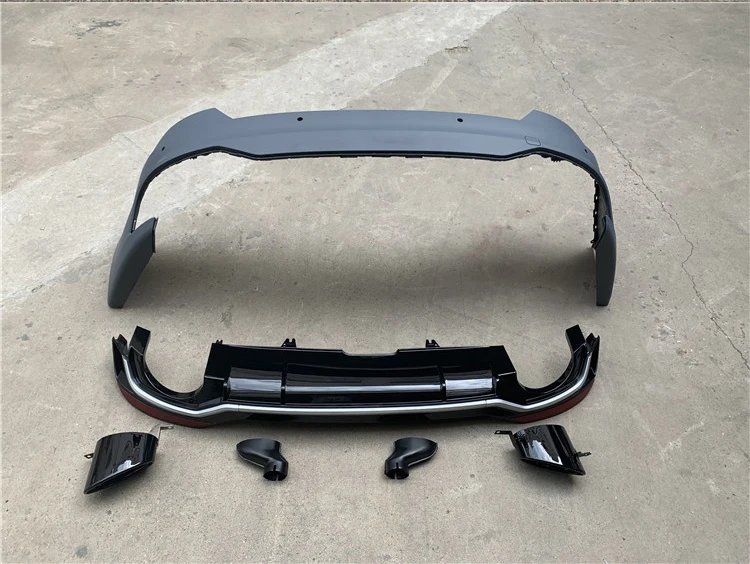 Задний бампер A5 S-line с диффузором для audis S5 RS5 задний 2016 2017 2018