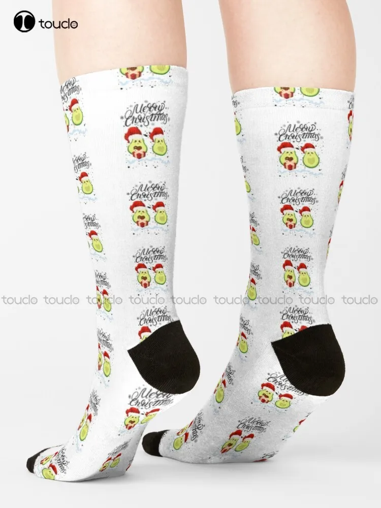 

Vegan Merry Xmas Socks Mens Socks Size Personalized Custom 360° Digital Print Gift Harajuku Unisex Adult Teen Youth Socks Retro