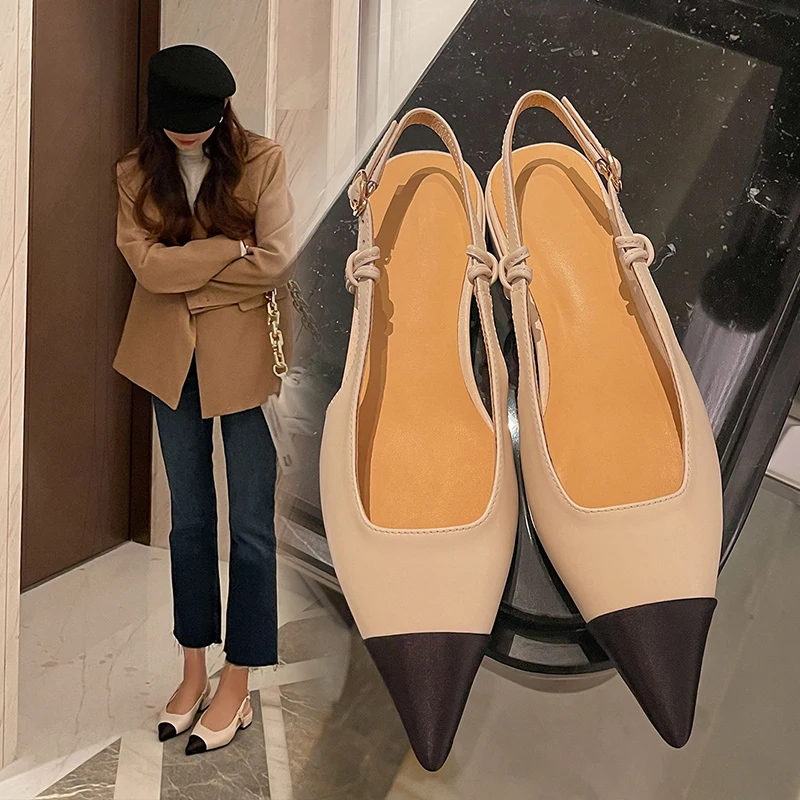 

2023 Summer Women Sandals Patent Leather Women Shoes Heels Shoes for Women Retro low Heels Sandles Women zapatos de mujer