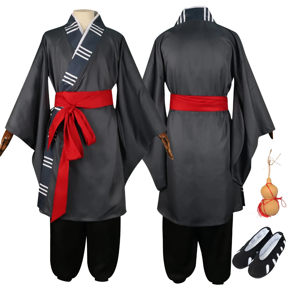 Игровой черный костюм для косплея Wukong полный комплект Taoist халат униформа