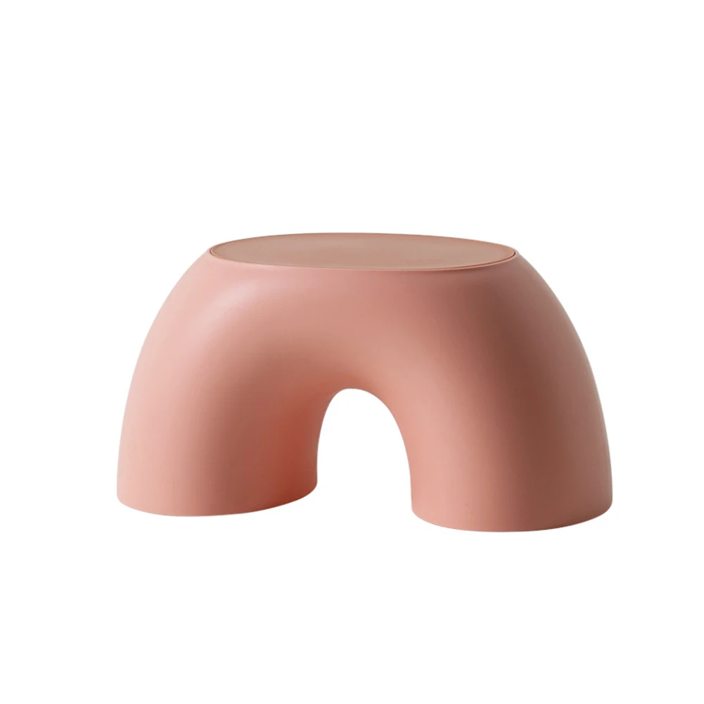 

Furniture Durable Stable Simple Modern Kids Stool Bench Non Slip Bedroom Playroom Small Home Change Shoes Living Room Solid