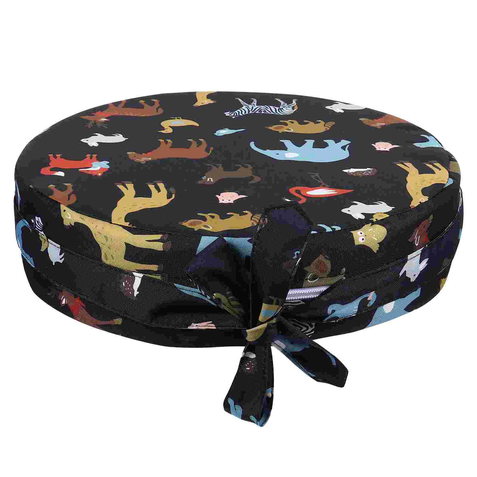 

Booster Seat Washable Pad Baby High Chair Portable Dining Cushion Carseat Round