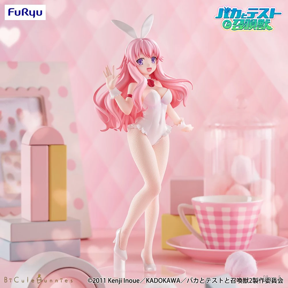 Фото Оригинальная аниме-фигурка FuRyu BiCute Bunnies Himeji Mizuki Kinoshita Hideyoshi, модель из ПВХ, 28 см, коллекционный подарок №2