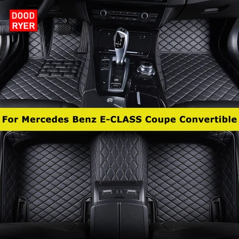 Автомобильные коврики DOODRYER под заказ для Mercedes Benz E-CLASS Coupe C207 C238 Convertible A207, автомобильные коврики, Аксессуары для ног