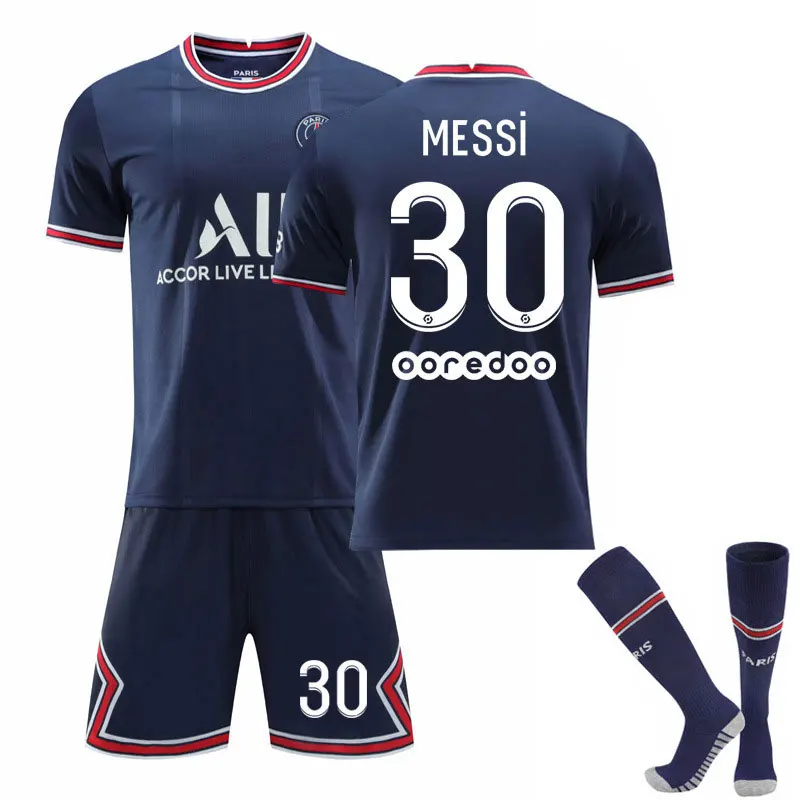 

Summer Kids Sports Training Soccer Suit Boys Jacket Sportswear Uniform Suit Soccer Suit Kids Adult Soccer Jersey Set 2022