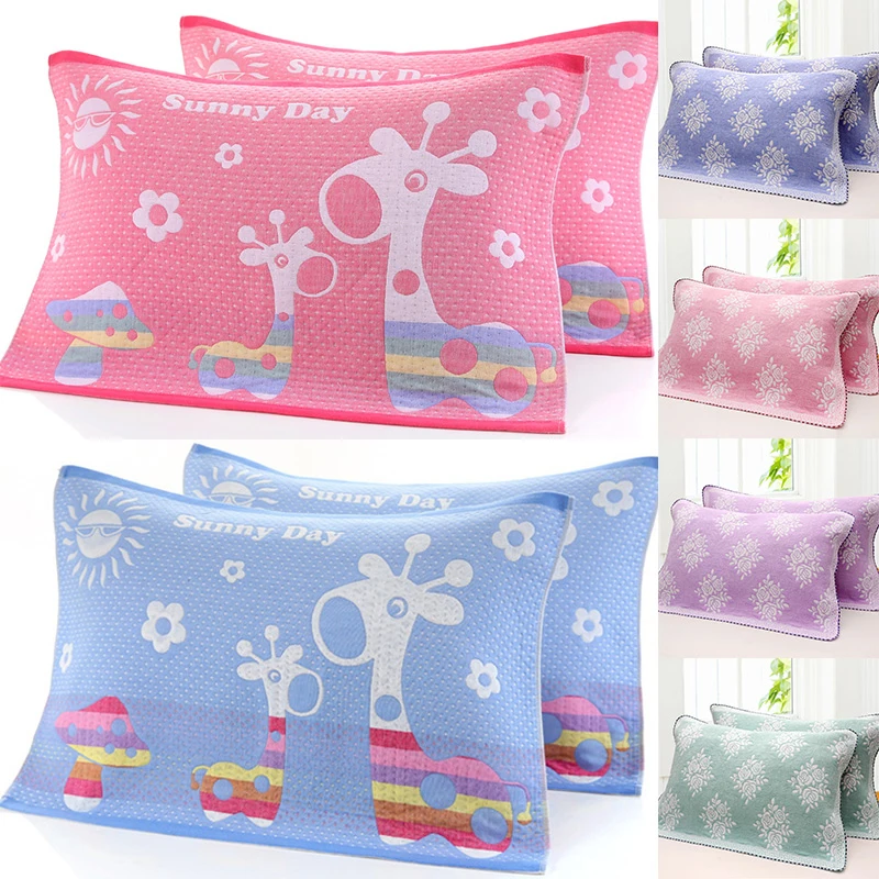 

Pillowcase Pillow Case Adult One-pair Package Skin-friendly Brushed High-density Adult Plus Size Student Pillowcase Pillow Case