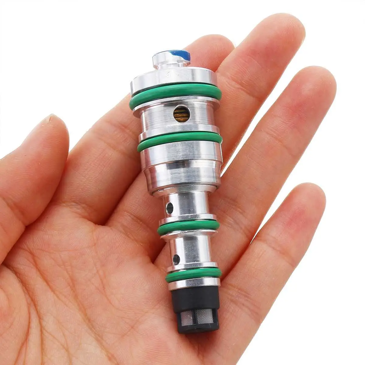

Suitable For V5 Excelle Opel Peugeot Compressor Car Air Conditioning Compressor Solenoid Valve Electric Control Valve Blue