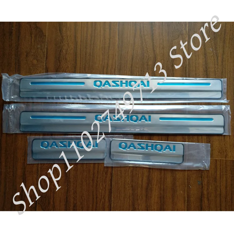 Для Nissan Qashqai j11 2017-2018 накладка на порог защита педали аксессуары для стайлинга