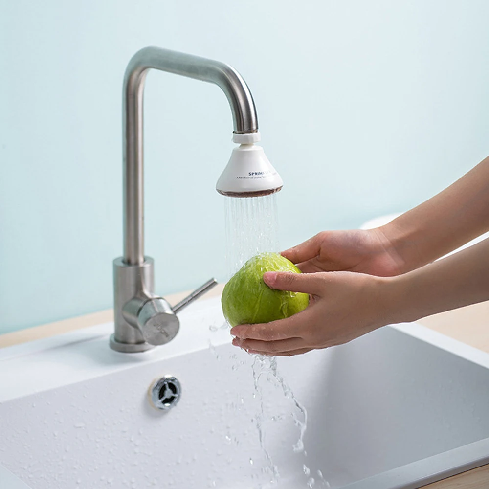 

Kitchen Faucet Splash Head Extension Device Filter Household Tap Water Booster Shower Water Purifier Water Save Drop Shipping