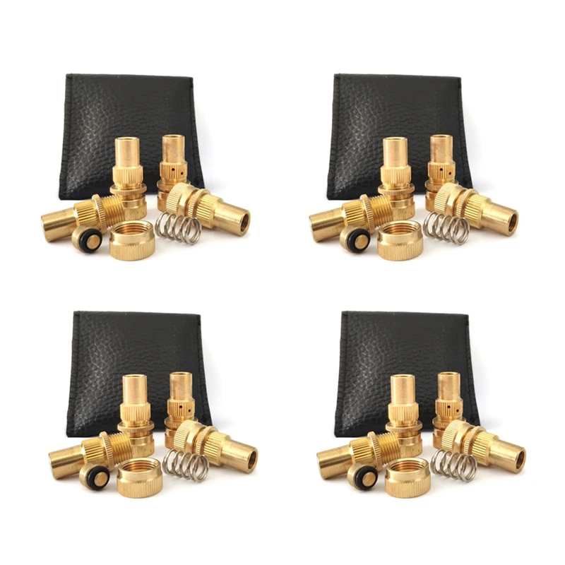 

16Pcs Auto Car Tire Pressure Relief Valve Deflators Bleeder Valve Set Universal Accessory