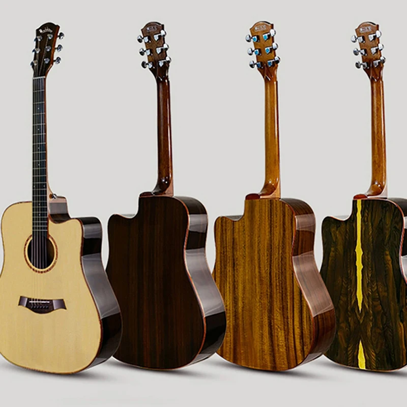 Высококачественная дорожная 6-струнная гитарная нашейная рукоятка крыло полый