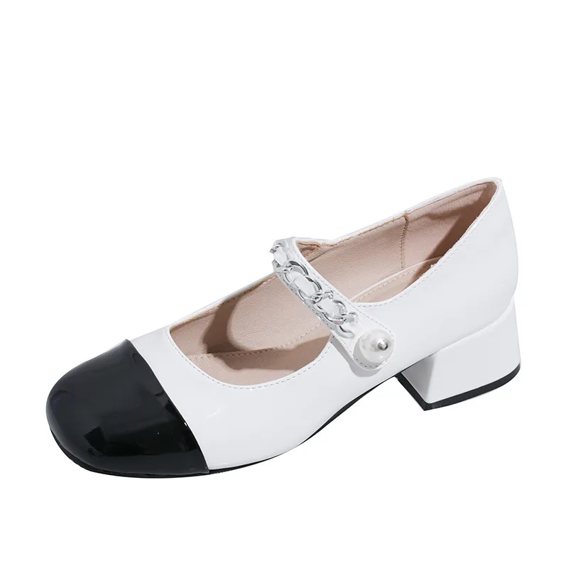 Med Square Toe Woman Shoes Luxury Mixed Colors Slides Metal Decoration Thin Heels Designer Slipper Cover Soft Heels Shoes