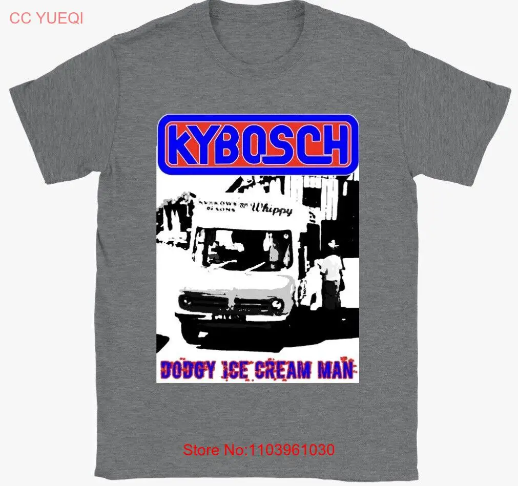 Мужская футболка KYBOSCH с мороженым DODGY в стиле панк-рок Oi! -Музыка жестком корпусе