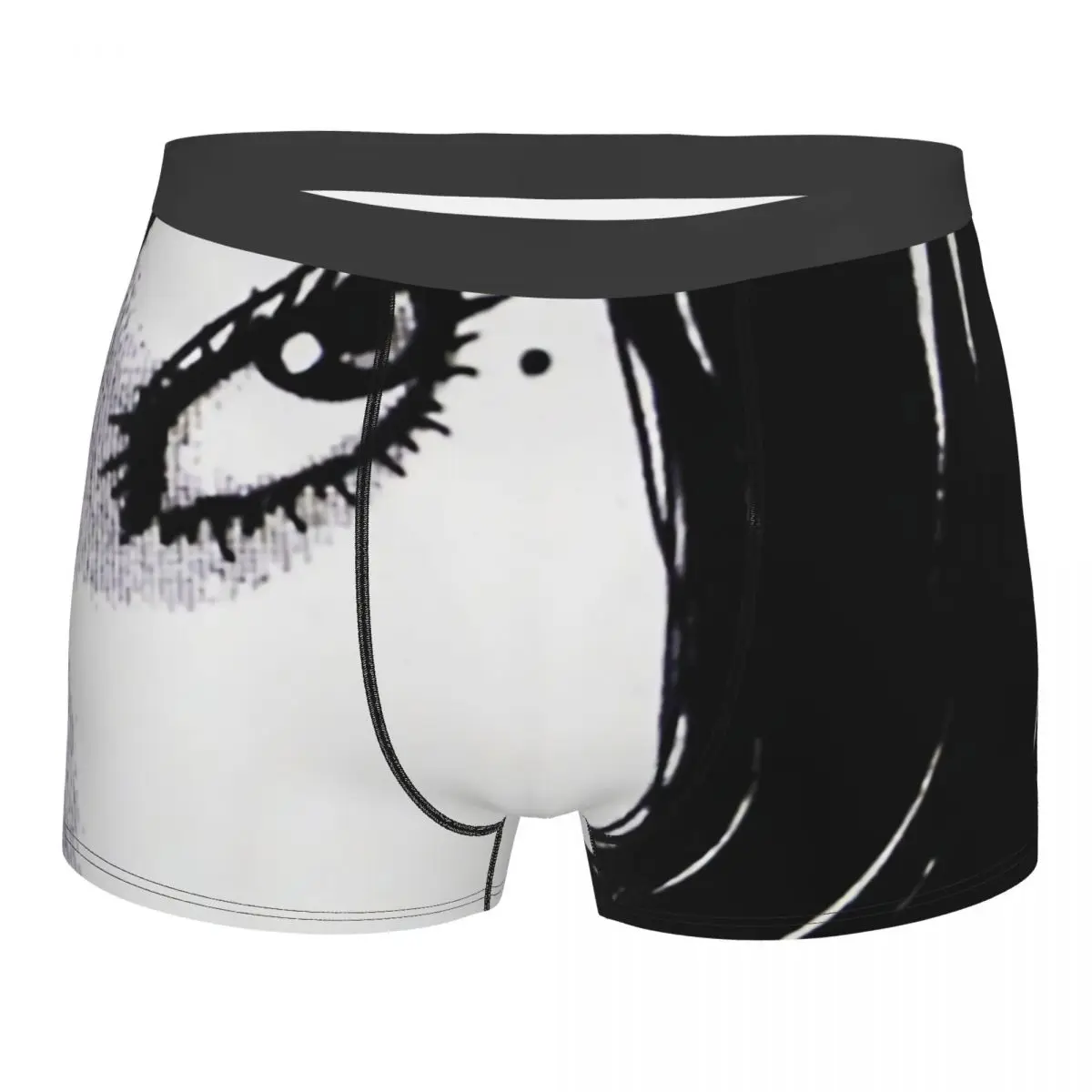 

Tomie Face Man's Boxer Briefs Junji Ito Cartoon Highly Breathable Underwear Top Quality Print Shorts Gift Idea