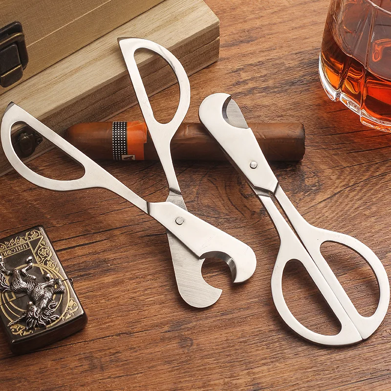 

Cigar scissors men's portable Cuban Cigar Accessories cigar cutter