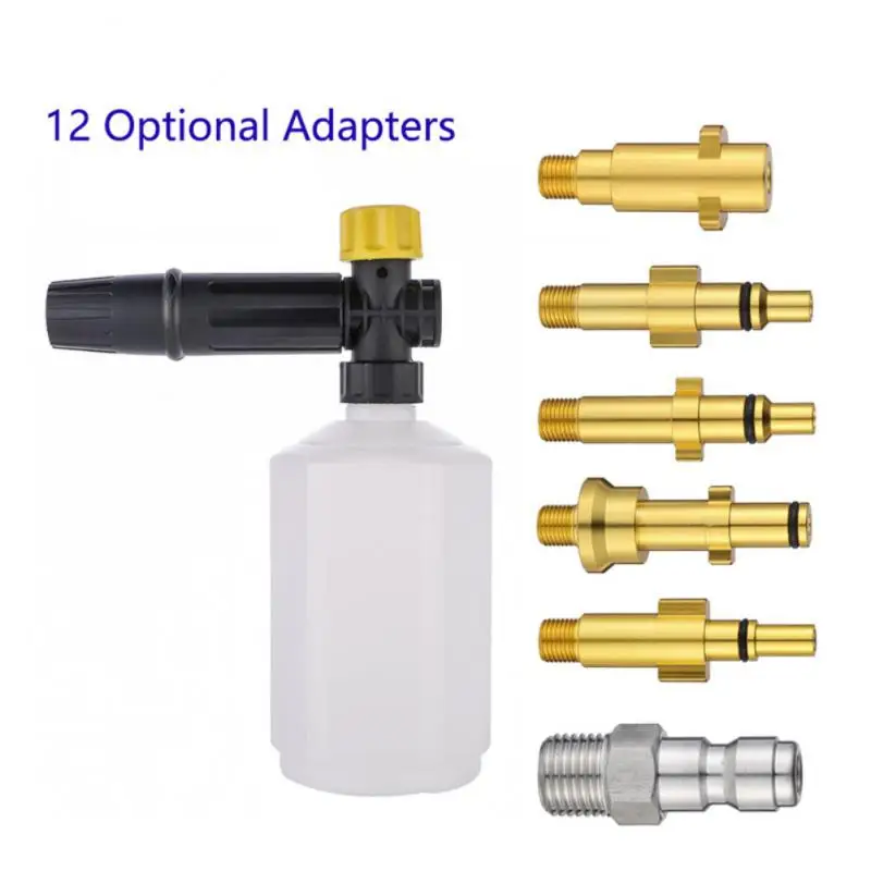 

Car Foam Wash Snow Foam Lance Foam Nozzle Foam Cannon Foam Generator For Daewoo Hammer Karcher Huter Makita High Pressure Washer