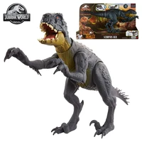 original jurassic world dinosaur scorpios rex action figure sound slash tail camp cretaceous battle dino model toys for kid gift