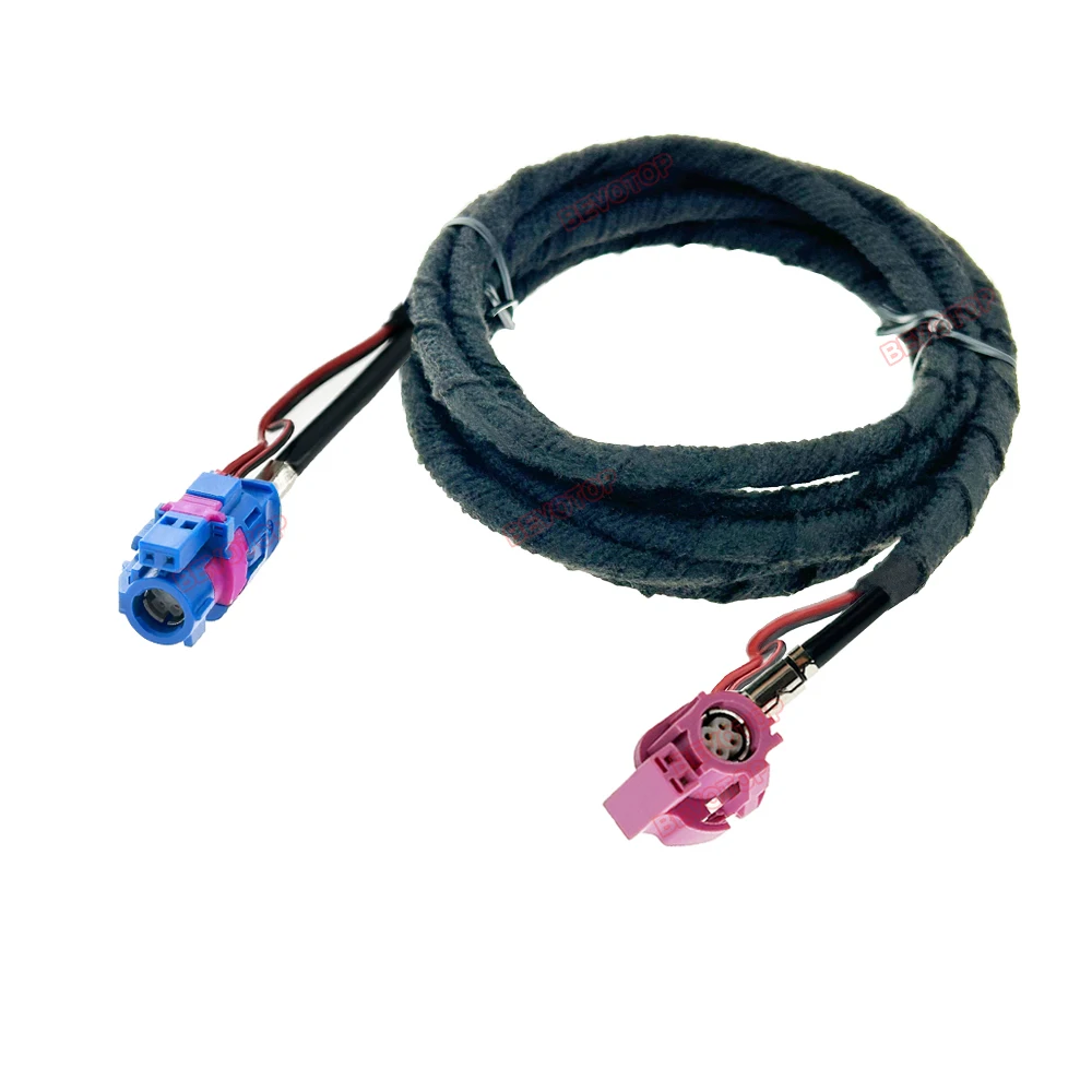 1 шт. BEVOTOP 6-контактный HSD LVDS видеолиния синий 6P C гнездо на розовый H 90 °