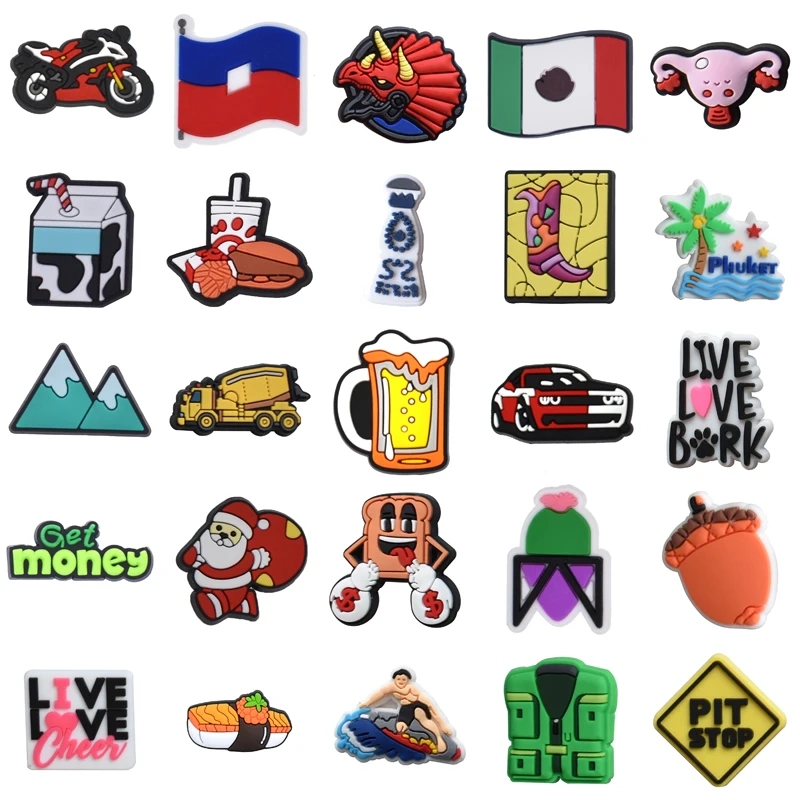 

Boy Girl Set Jeans Packs Wholesale Bulk Shoe Charms Kids Men Decorations for Crocs Para Pins Gifts Shoes Accessories Women Charm