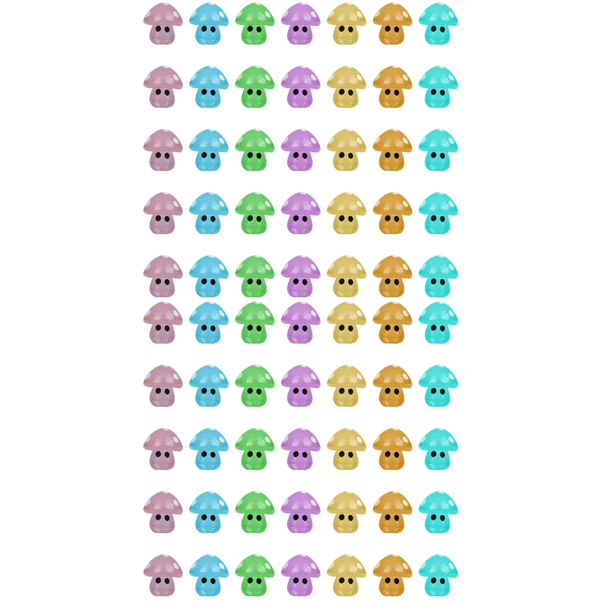 

Luminous Mushroom Mini Resin Figures Toy Bonsai Decoration Garden Model Miniature Things Ornament Plants