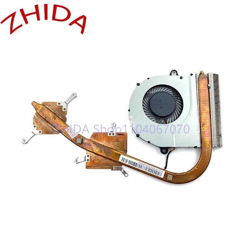 Фото Кулер для ноутбука Acer Aspire E5-551G E5-551, радиатор охлаждения CPU/GPU AT1550010F0 Z5WAK LA-B221P №2