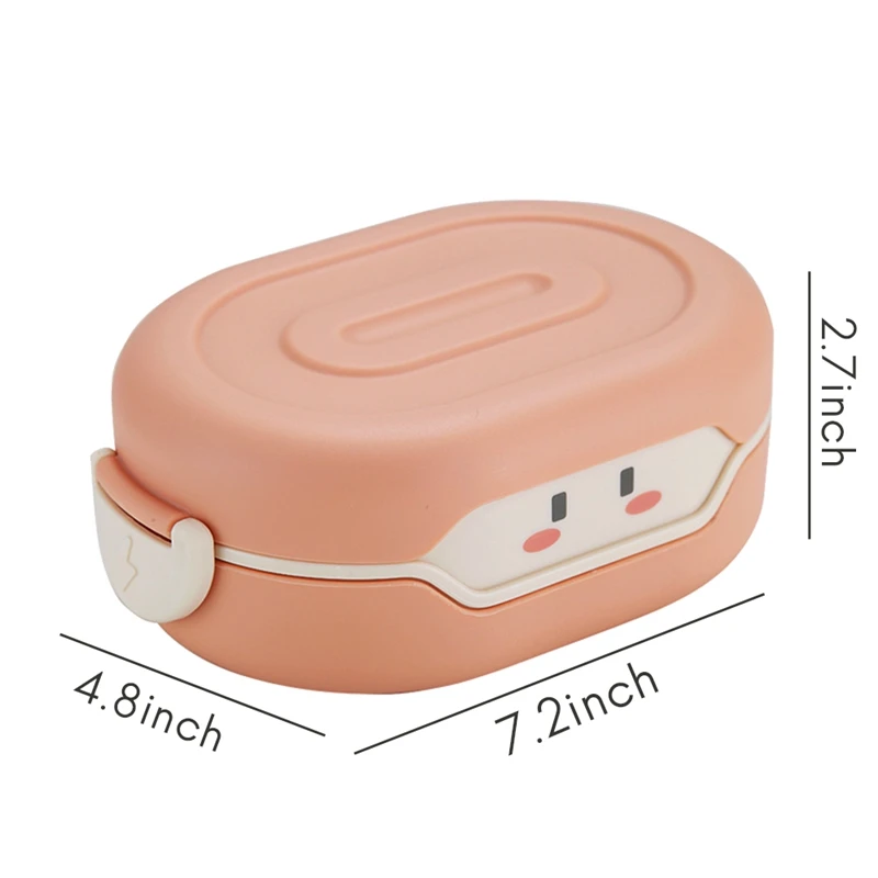 Ланч-бокс Bento для детей герметичный салата сэндвичей фруктов