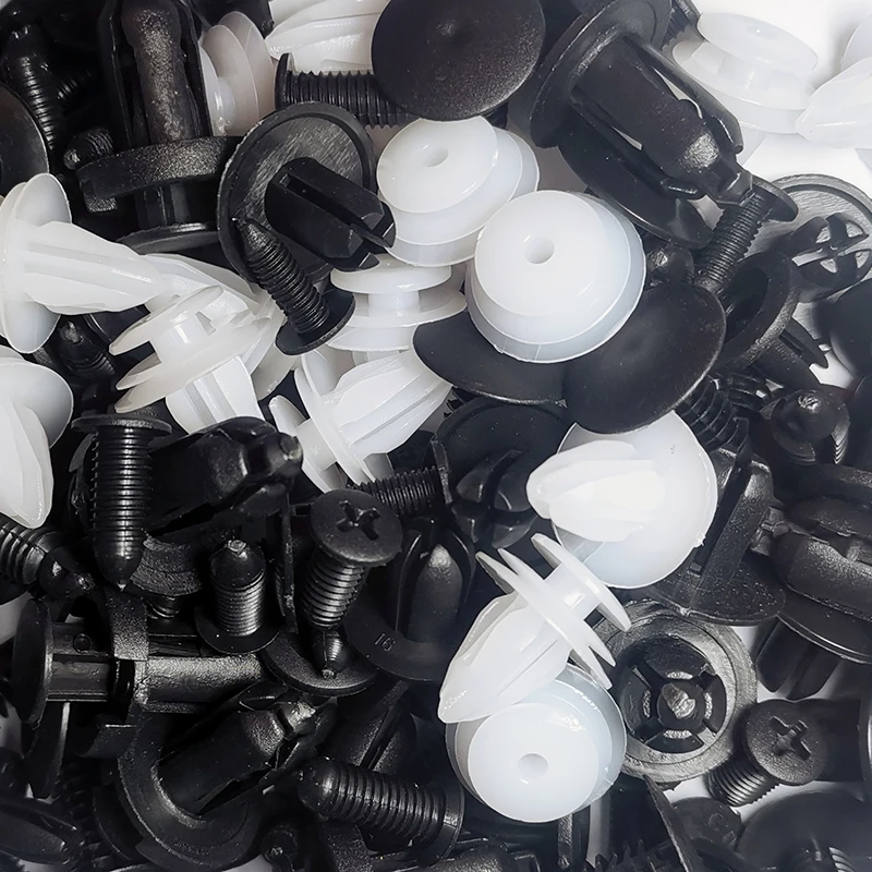 100 шт. автомобильные зажимы Крепежные винты пластиковый бампер для Bmw F10 F11 F20 F30 E36