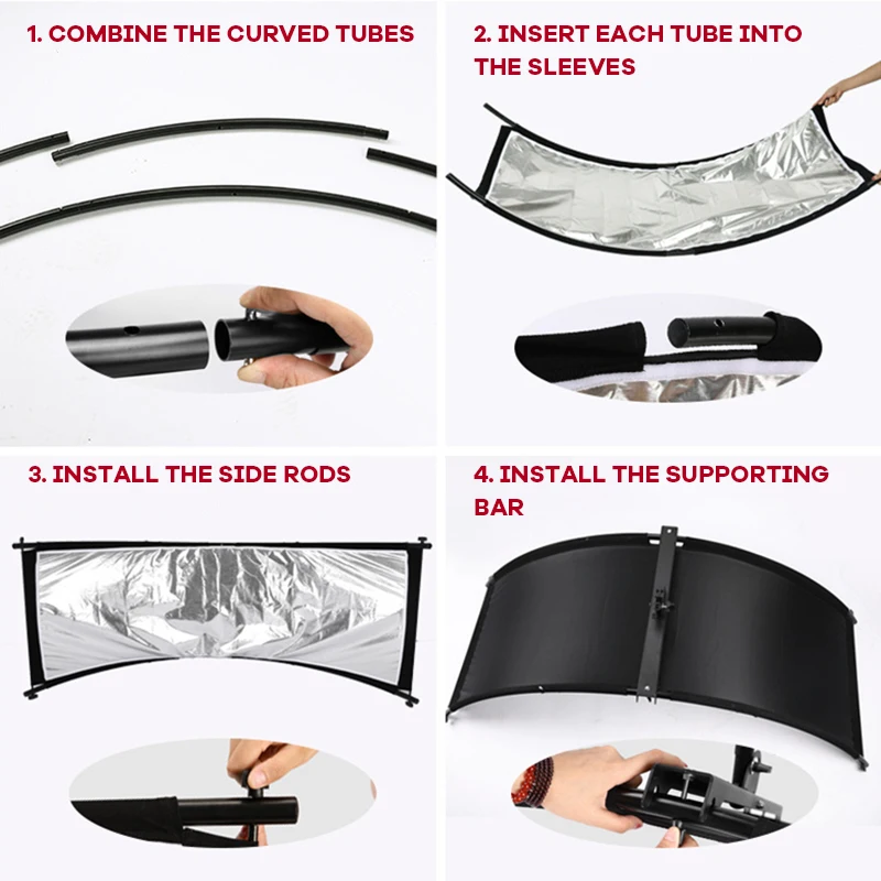 4-IN-1 Portable Curved Reflector Panel 61