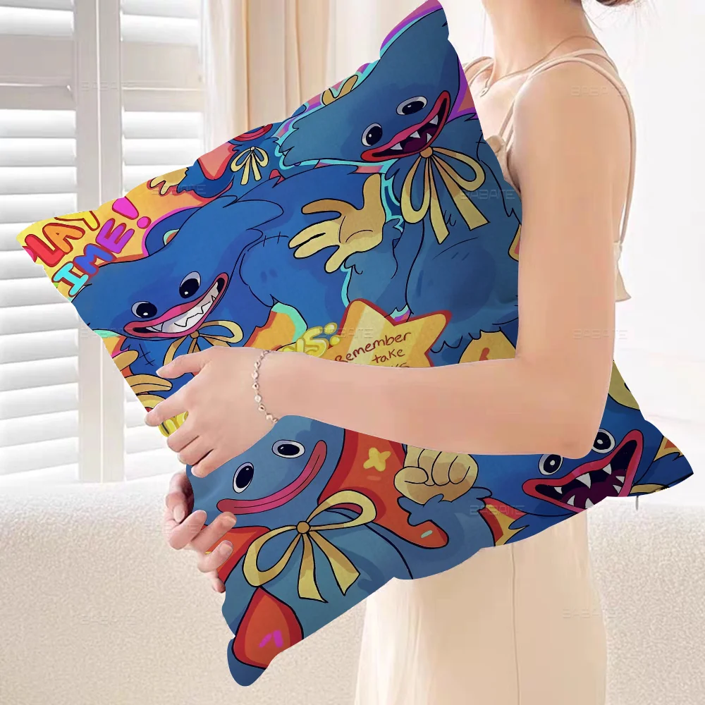 H-Huggys мультфильм W-uggy наволочка для автомобиля дивана Рождественский подарок 40x40