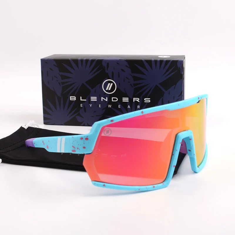 Солнцезащитные очки BLENDERS New Polarized Sports для мужчин и женщин, спортивные очки для бега, велосипедные очки в европейском и американском стиле, защита от ветра и песка. (art.: 3920da576f4e2) - 3920da576f4e2