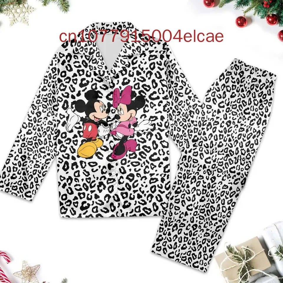 Осенний пижамный комплект с длинными рукавами Frozen Olaf мужские и женские пижамы