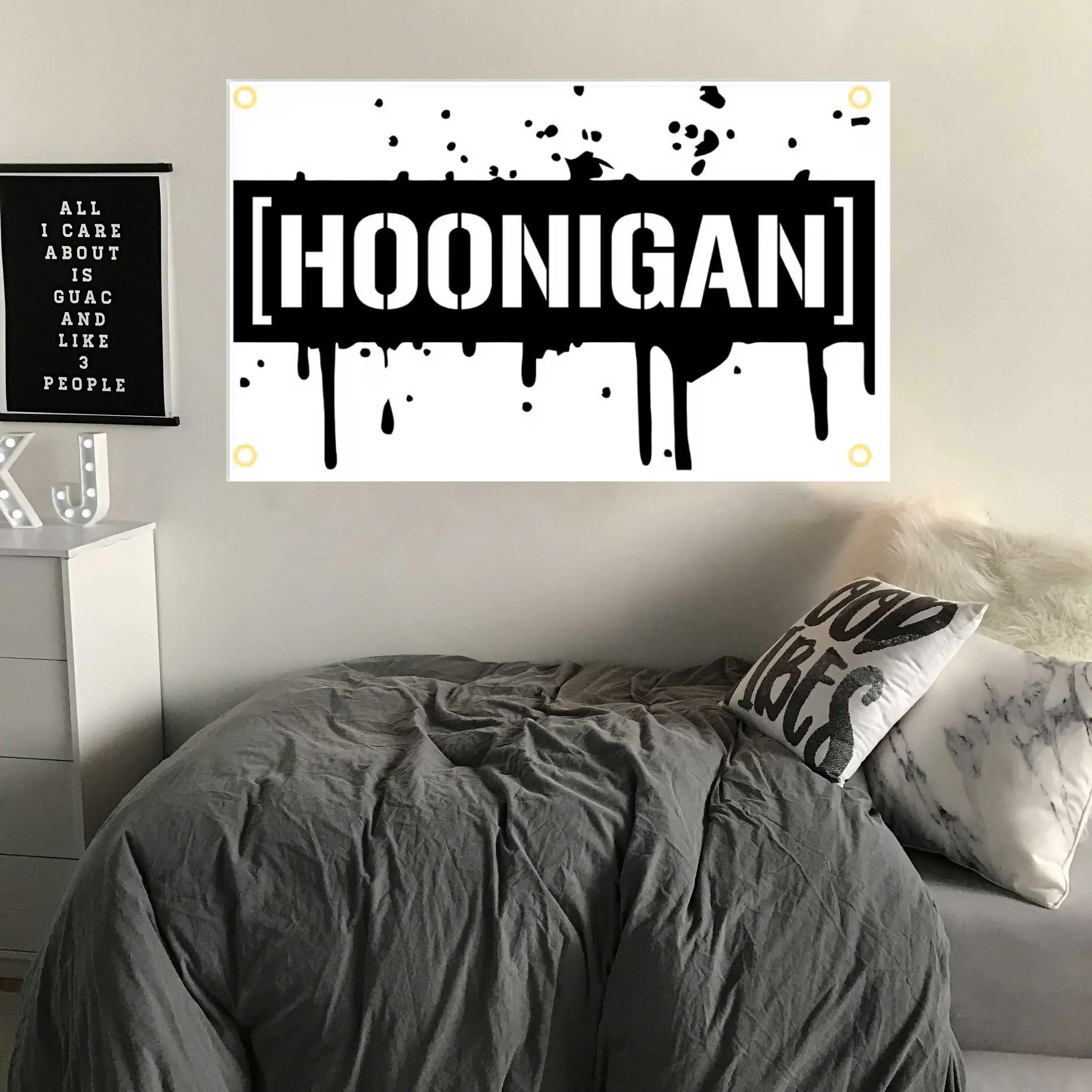Флаг гоночного автомобиля HNGs 60x90см90x150см, баннер H-HooniganS, гобелен, украшение для гаража или улицы для автолюбителей. (art.: 3920dcf3fcc70) - 3920dcf3fcc70