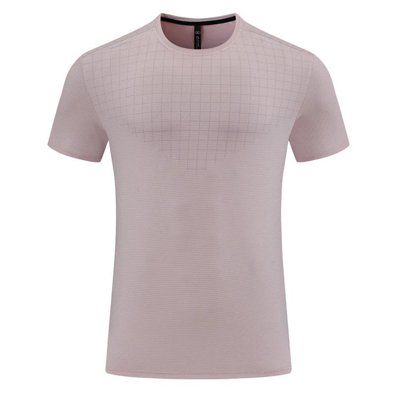 Summer Gym Running Training Tough Guy Muscle Mens T-Shirt  Quick Dry Breathable Lightweight Sports Fitness  Short Sleeves Tops