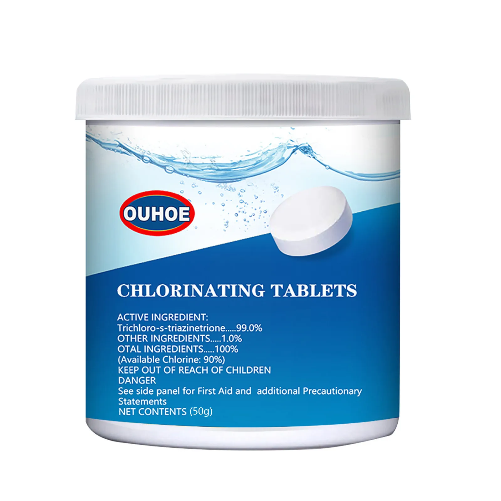 

Многофункциональная шипучая фототкань для хлорирования в бассейне