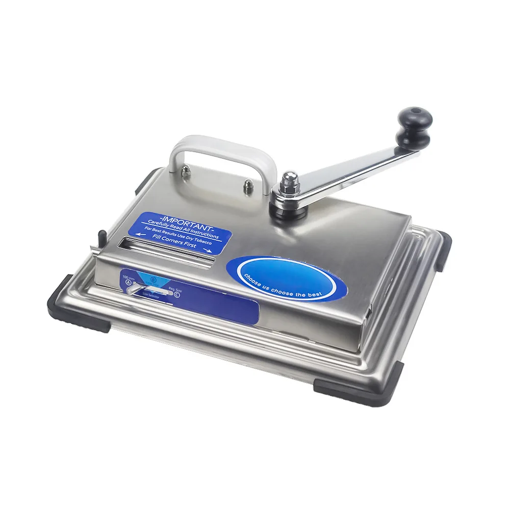 Ручная машинка из нержавеющей стали для скручивания сигарет 8 86x6 57 дюймов