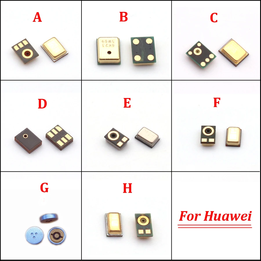5 шт. внутренний микрофонный динамик для HUAWEI Honor 50 Pro SE 40 30 20 10 9 8 7 6 V30/Enjoy Plus/Y9 Y7 Y6 Y5/7X 7S
