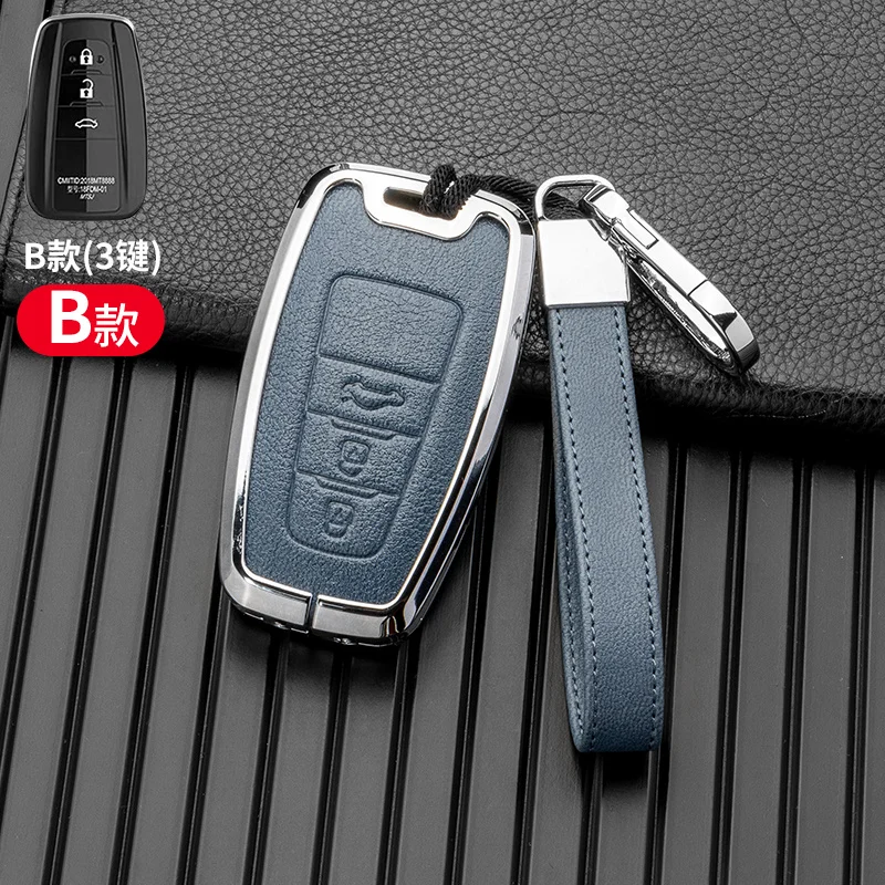 

Car Key Cover Case Shell Protector For Toyota Prius Camry Corolla C-HR CHR RAV4 Prado Izoa Levin Avalon 2018 2019 2020 Accessory