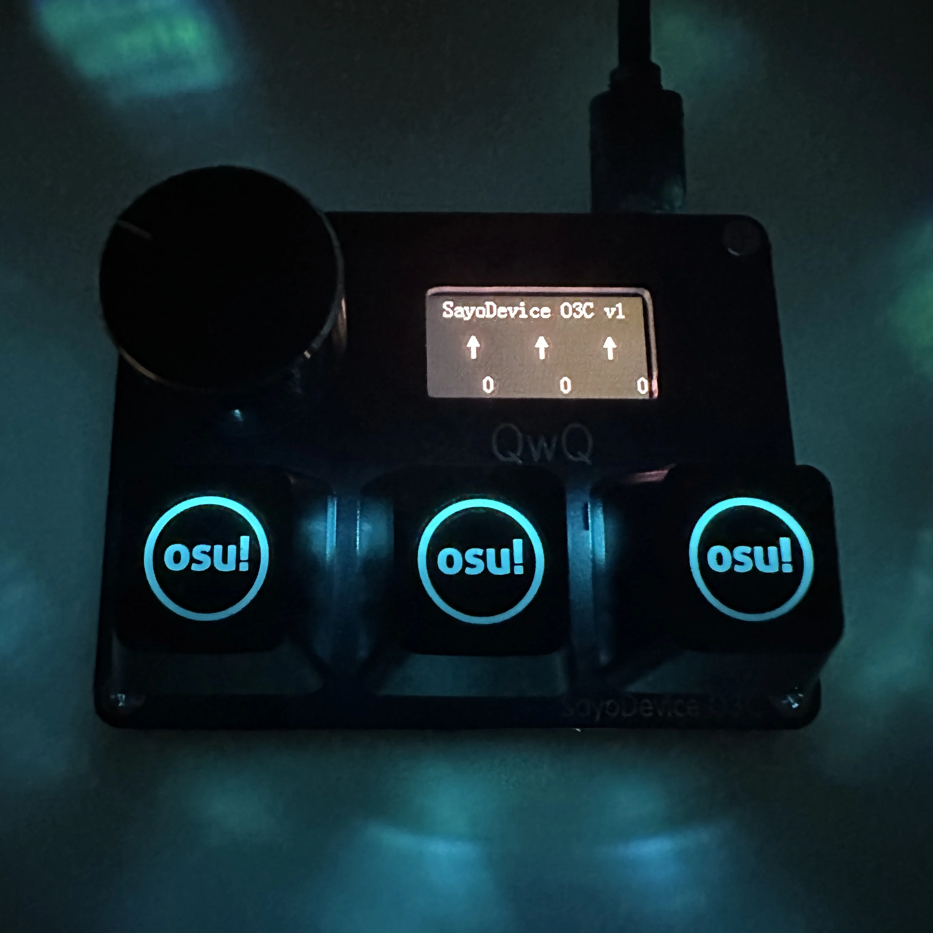 SayoDevice OSU O3C розовые механические мини-клавиатуры | AliExpress