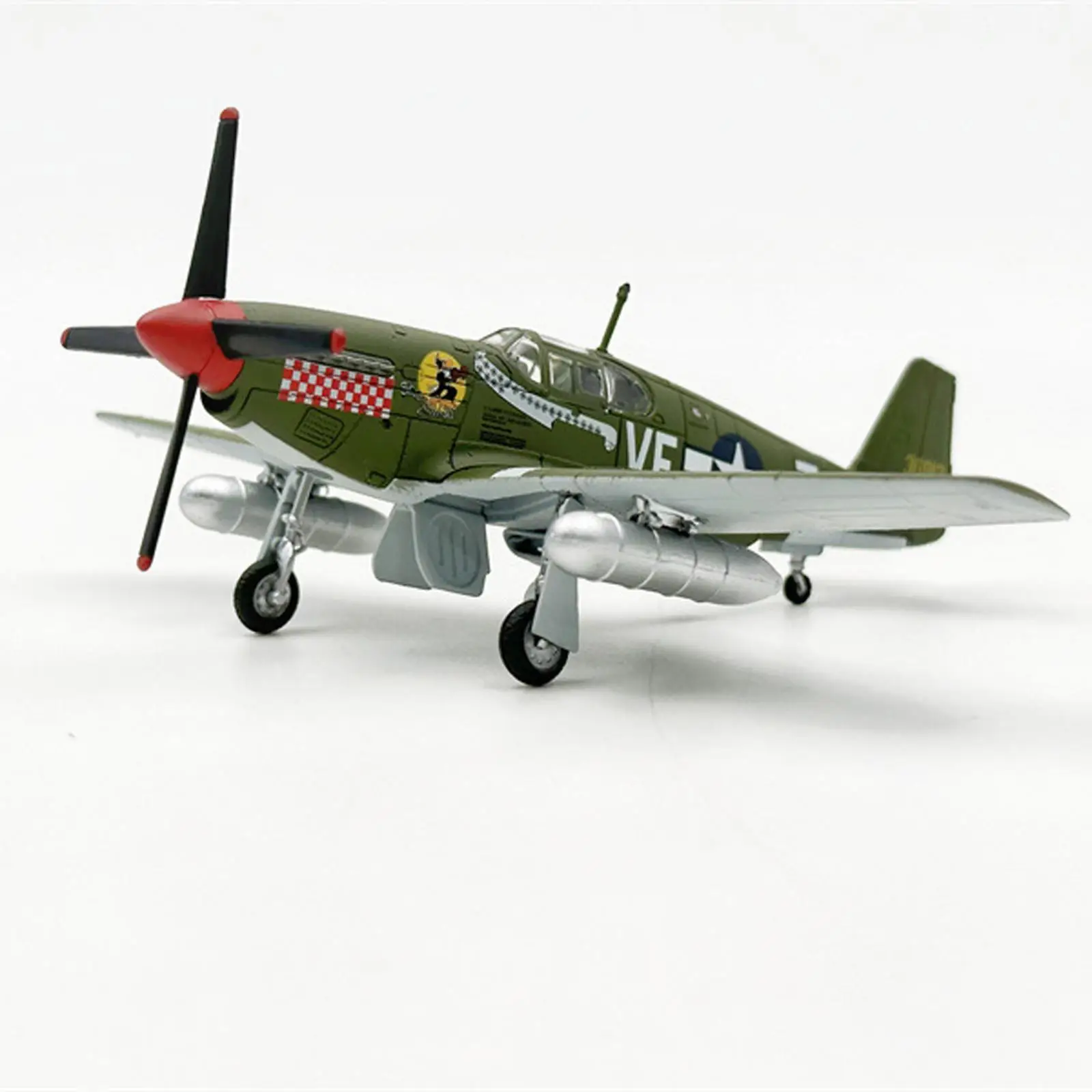 

1:72 Scale P51 with Display Stand for TV Cabinet Bar Office